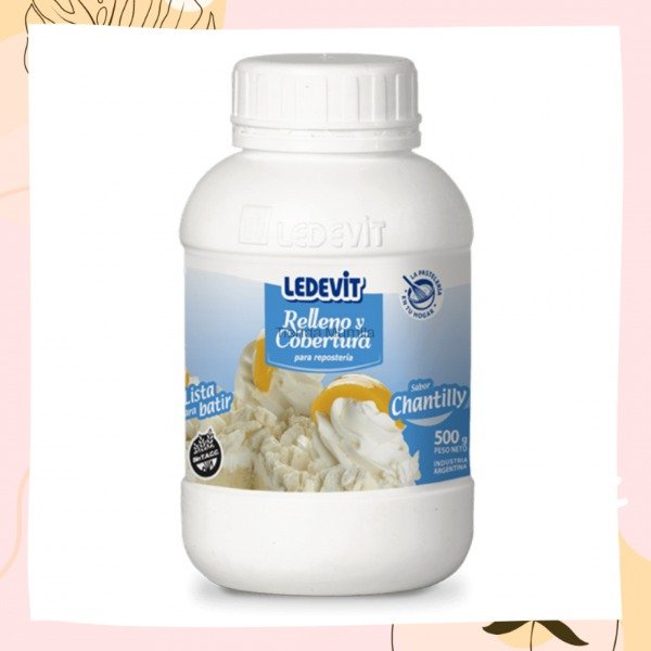 Producto - Crema Ledevit Chantilly 500gr sin tacc