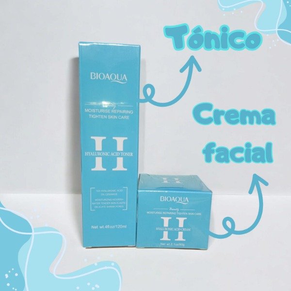 Producto - Combo ácido hialuronico Bioaqua
