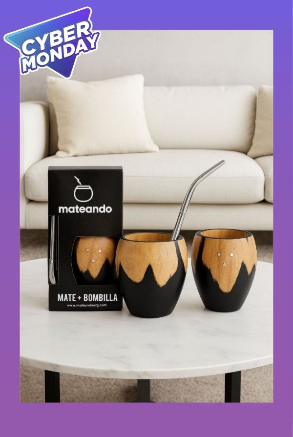 Producto - MATE VACA RANCHERO NEGRO