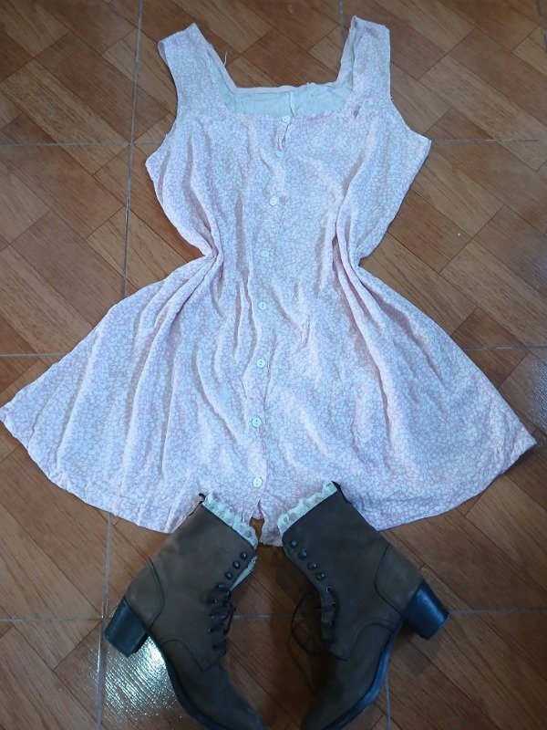 Producto - Vestido rosa floral