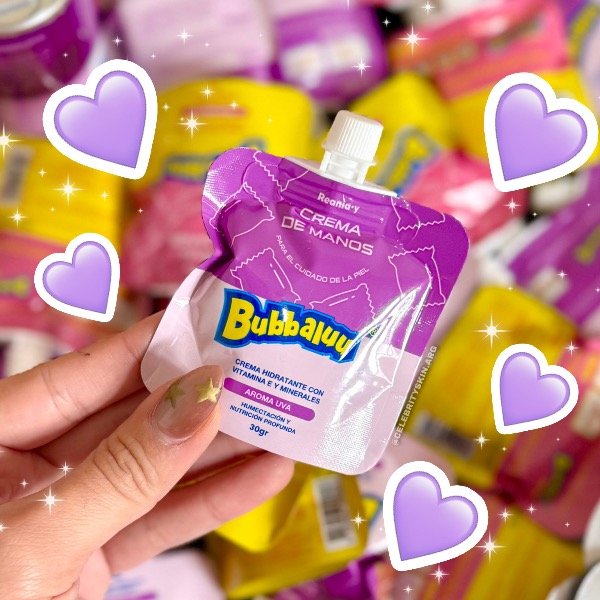 Producto - CREMITA PARA MANOS UVA BUBBALUU X 1 UNIDAD