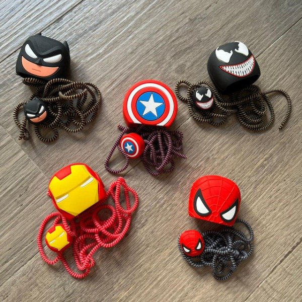 Producto - Funda Cargador Iphone TIPO C VARIOS MODELOS II (Superhéroes, personajes y más)