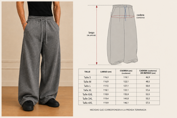 Producto - Jogging Baggy de hombre - 1