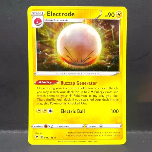 Producto - 2020 POKEMON VIVID VOLTAGE ELECTRODE 046/185 HOLO (RARE)