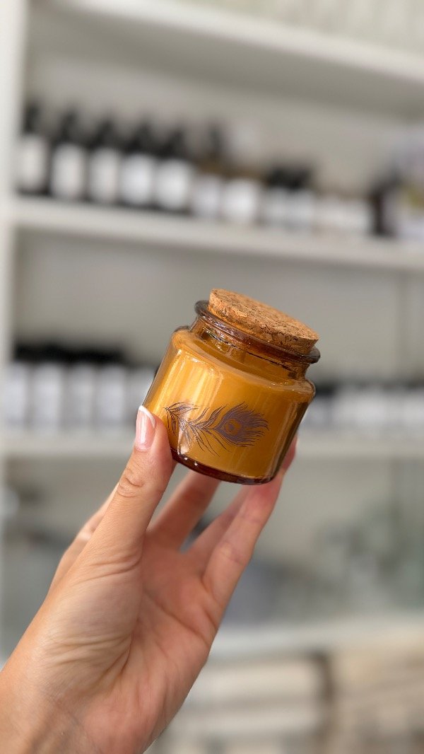 Producto - Vela Plumas Ámbar