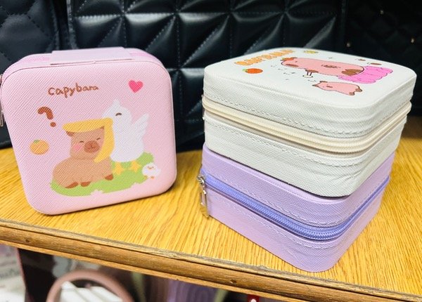 Producto - Mini alhajero , joyero organizador capibara - 1
