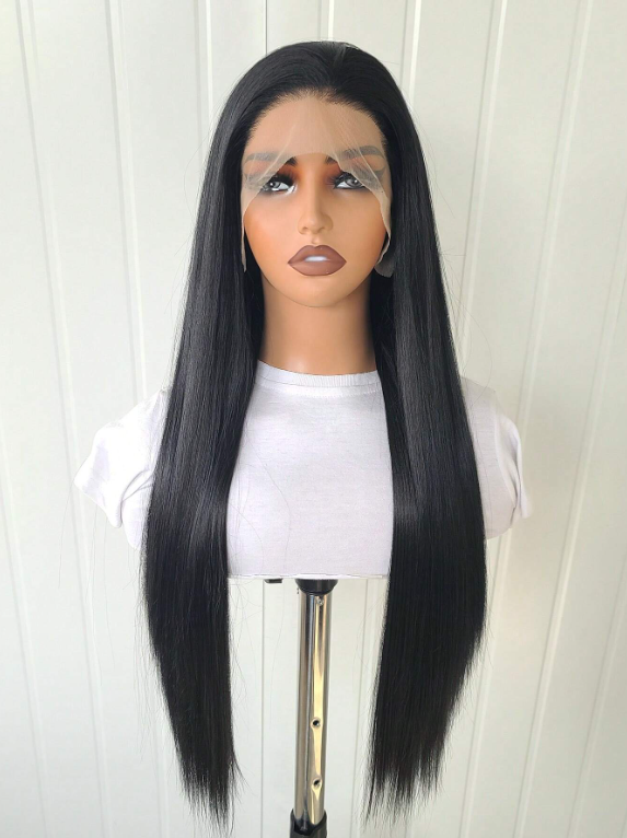 Producto - Peluca Marron Oscuro con Lacefront (Soft Kanekalon)