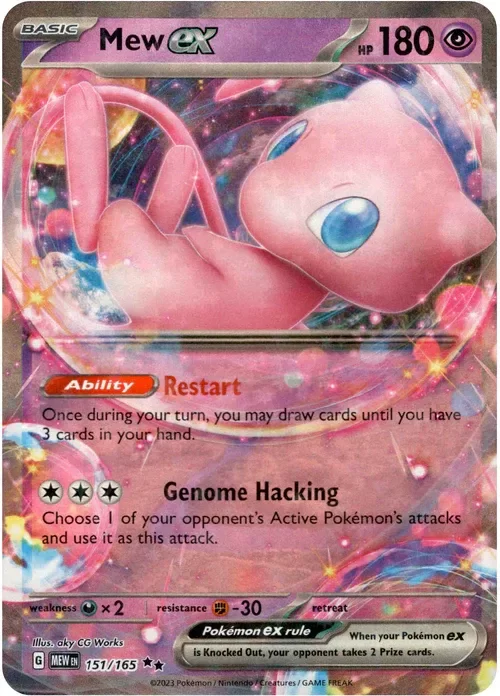 Producto - Mew ex - 151/165 - Scarlet and Violet 151 - Holo
