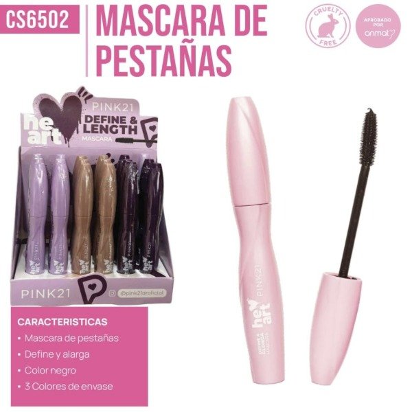 Producto - Mascaras de Pestañas DyL PINK 21 DV