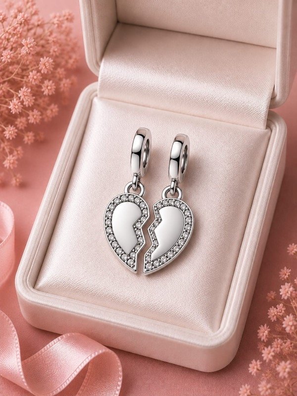 Producto - Dije Pandora Corazón Doble
