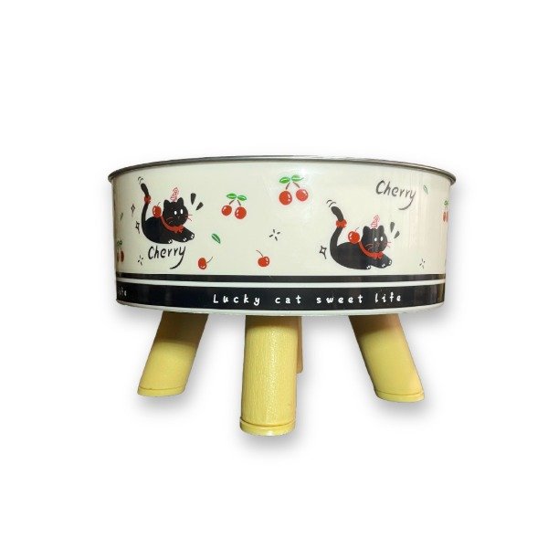 Producto - Plato Elevado Decorativo para Gatos
