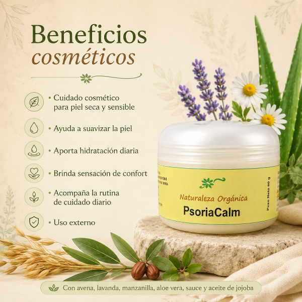 Producto - Crema Natural PsoriaCalm Piel Sensible con Psoriasis - 1