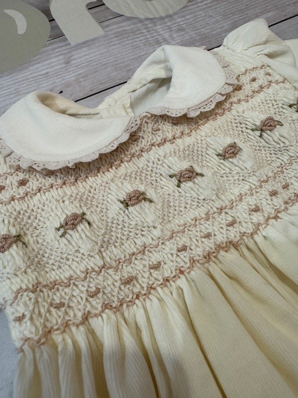 Producto - Vestido punto smock manga larga
