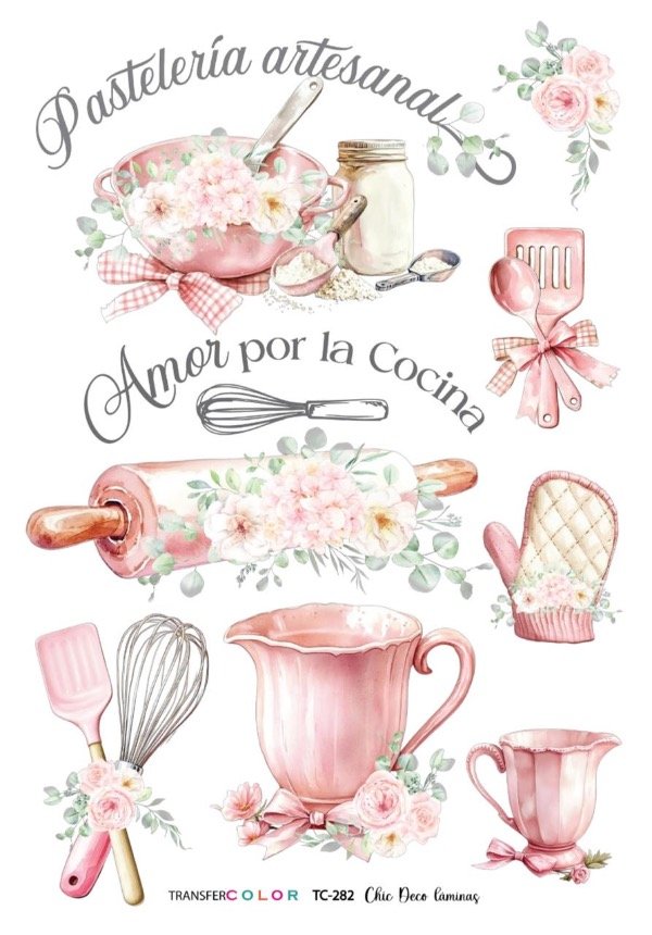 Producto - TransferCOLOR A4 TC 282 COCINA