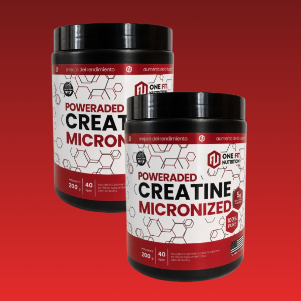 Producto - X2 Creatina Monohidrato 200gs. ONE FIT NUTRITION