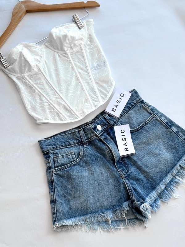 Producto - Short Aurora tiro medio - 3