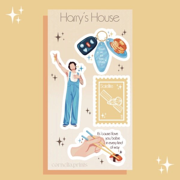 Producto - Set Troquelado 'Harry's House' Harry Styles