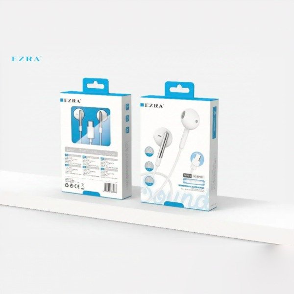 Producto - Auricular Manos Libres + Control de Volumen Estéreo de 3,5mm (EZ-Q04)