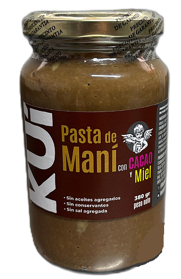 Producto - Pasta de Mani con CACAO "KUI" x 380g