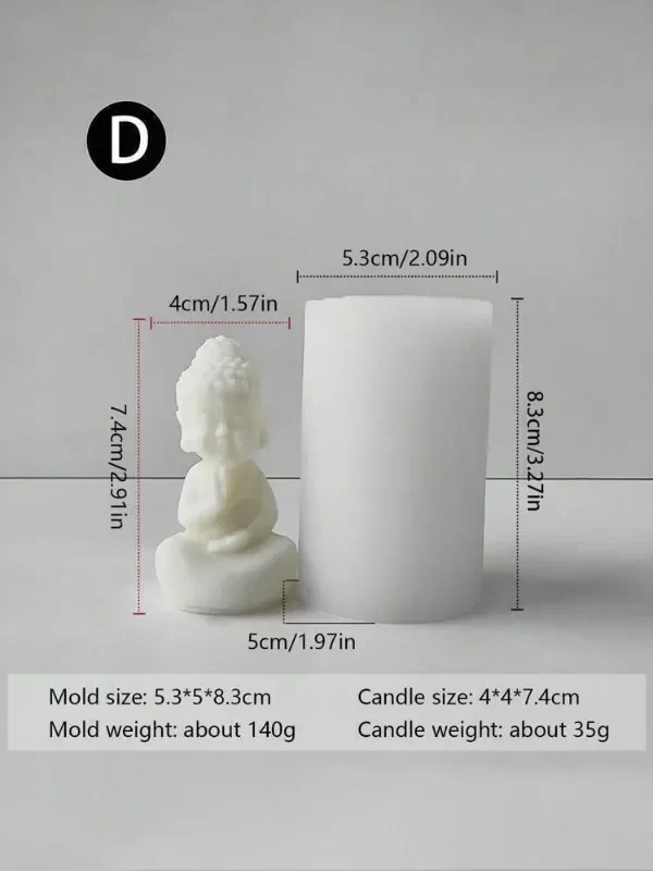 Producto - Molde buda 3d - 1