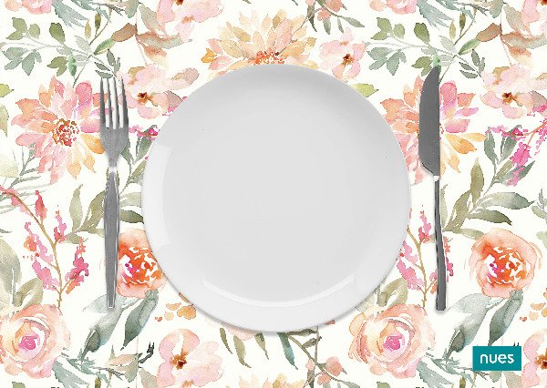 Producto - Set x 4 individuales rectangulares Bouquet