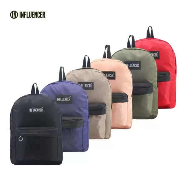 Producto - MOCHILAS LISAS TELA DE AVION URBANAS 68.1200