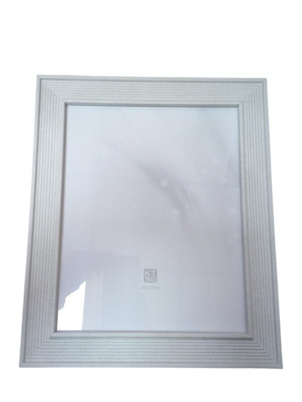 Producto - Portaretrato simil madera color Blanco 20 x 25