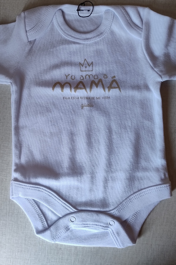 Producto - Body Yo amo a Mamá