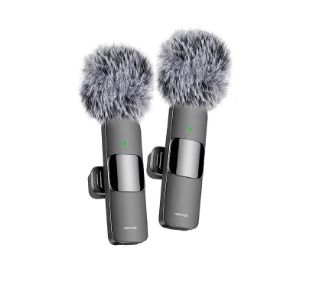 Producto - Microfonos x2 con filtro de viento NETMAK