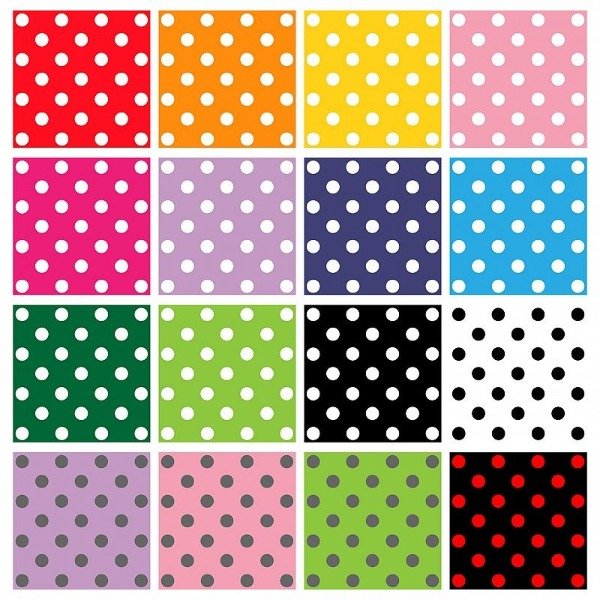 Producto - PAPEL FORRO MURESCO LUNARES V/COLORES