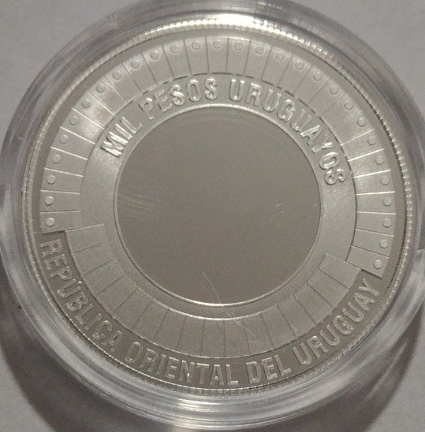 Producto - Uruguay 1000 pesos 2022 "Milagro de los Andes". 12.5 gramos plata 900 - 1