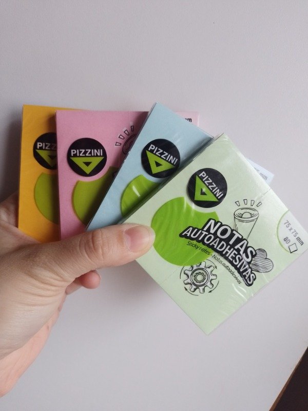 Producto - Notas adhesivas pasteles