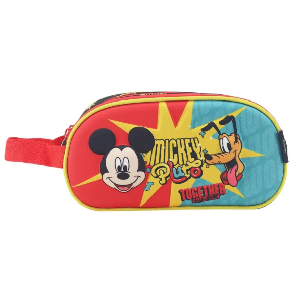 Producto - CARTUCHERA DOBLE CIERRE DISNEY MICKEY