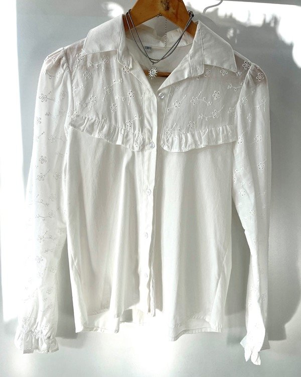 Producto - Camisa broderie volados - 0