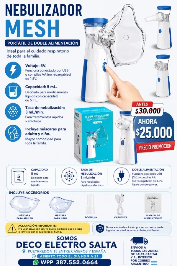 Producto - Nebulizador kit