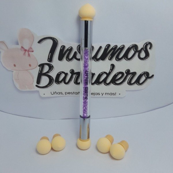 Producto - Pincel Esponja con respuesto Paris Night con