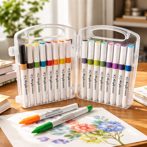 Producto - Marcador Acrílico KATANA x12 en Estuche 7093