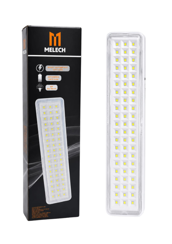 Producto - LUZ DE EMERGENCIA 60 LEDS 6W MELECH-398