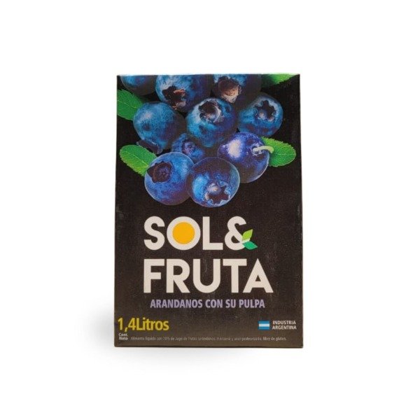 Producto - Jugo Sol y Fruta 1,4L. Arándanos
