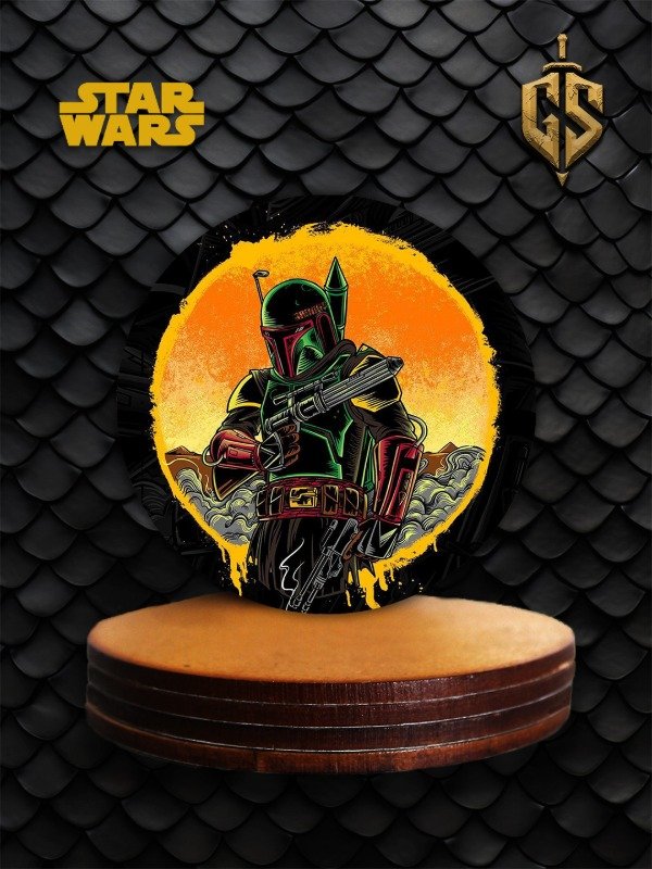 Producto - Posavasos Boba Fett - Star Wars