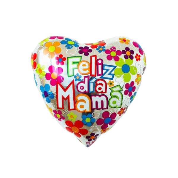 Producto - Globos Feliz Día Mamá 18" metalizado - 2