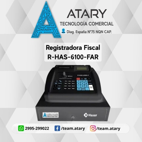 Producto - Registradora Fiscal R-HAS-6100-FAR