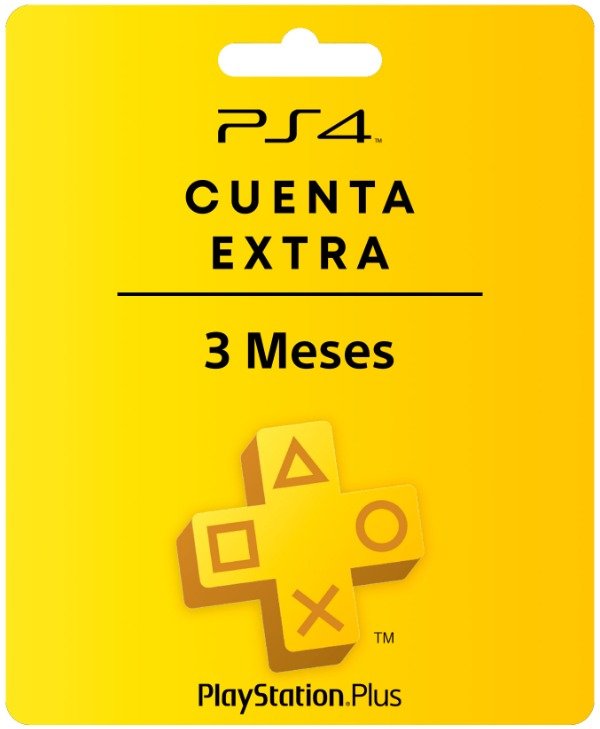 Producto - Playstation plus Extra 3 meses