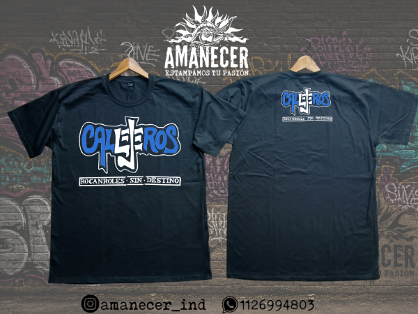 Producto - Remera Callejeros Rocanroles sin Destino