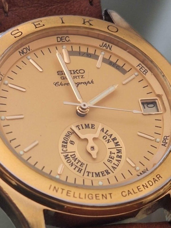Producto - Seiko inteligent Calendar. Cronógrafo.