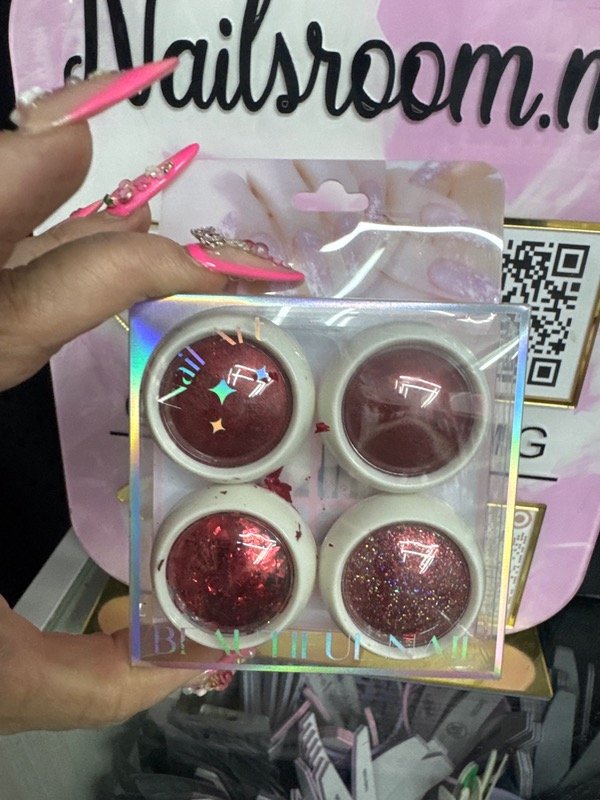 Producto - Polvos x4 rojos