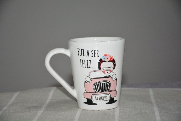 Producto - TAZA CÓNICA - FRIDA I