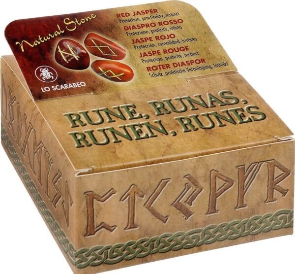 Producto - Runas de jaspe rojo