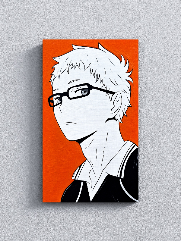 Producto - Cuadro Kei Tsukishima -Haikyu!- (color)