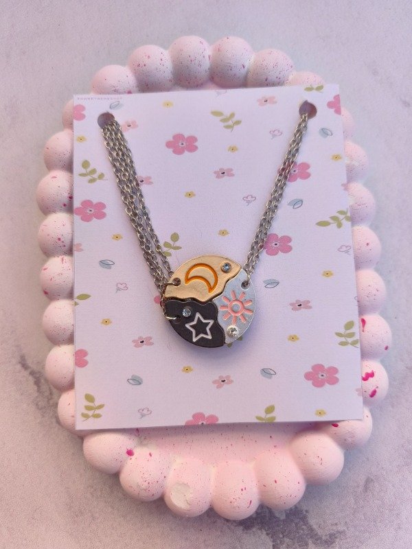 Producto - Collares Iman x3 sol luna y estrella - 0